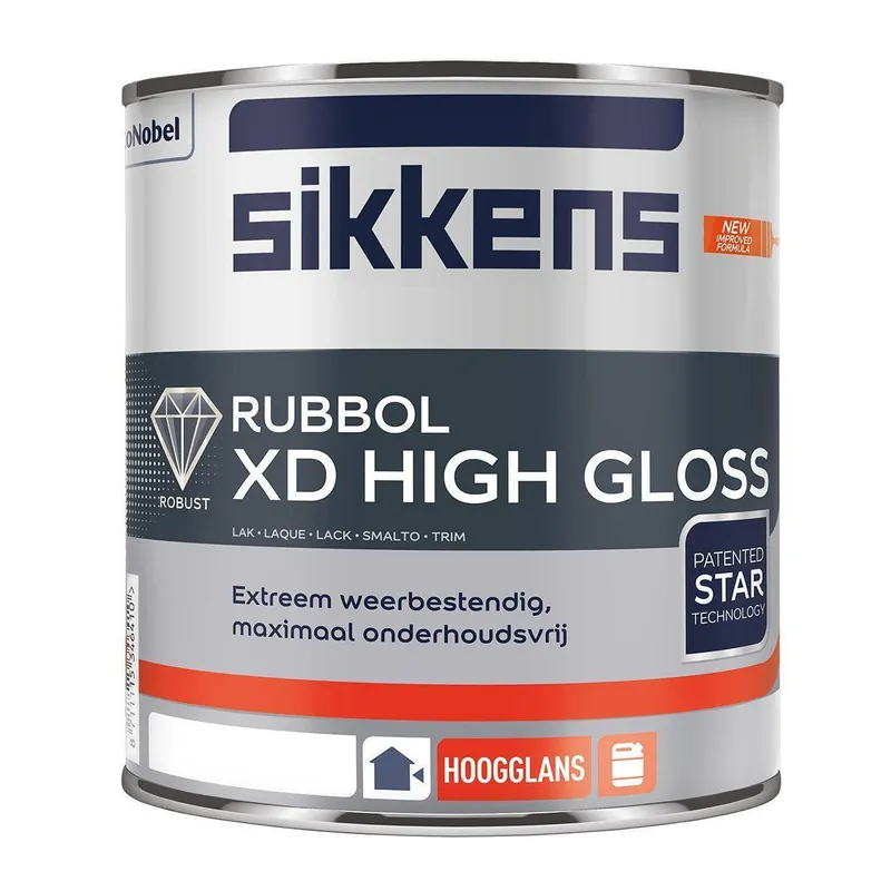 Sikkens Rubbol hoogglans white 1 liter