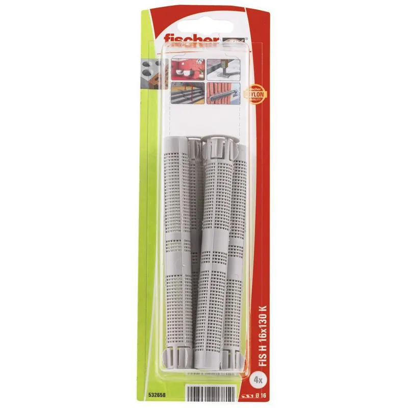 Fischer Injectiehuls kunststof FIS H 16x130 K
