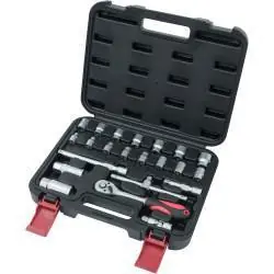 Connex Dopsleutelset Profi 22-delig 3/8" aansluiting