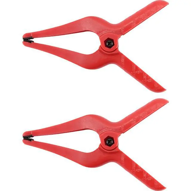 Connex veerklem spitse klemarmen 120mm - 2 stuks