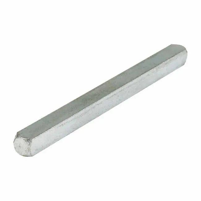 Hoppe vierkantstift 8x8x80 mm.