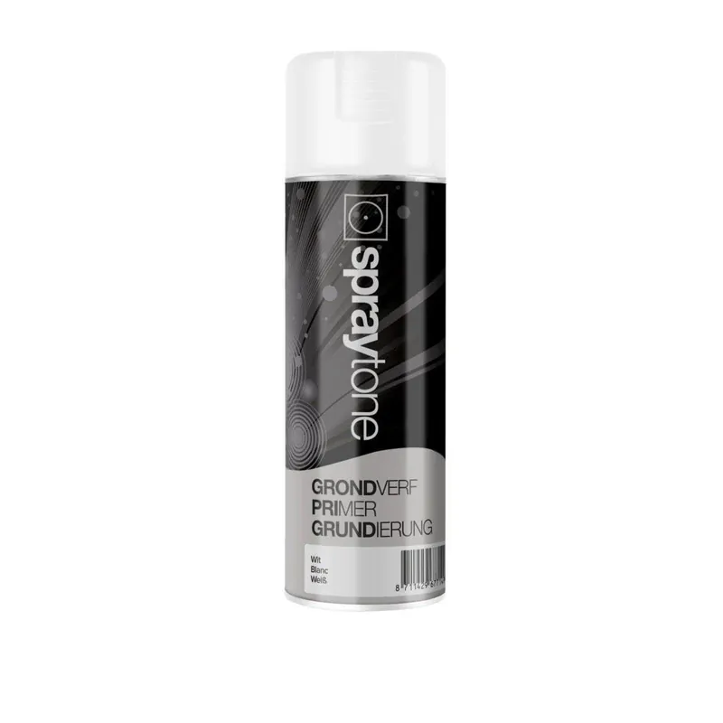 Spraytone grondverf binnen/buiten grijs 400ml