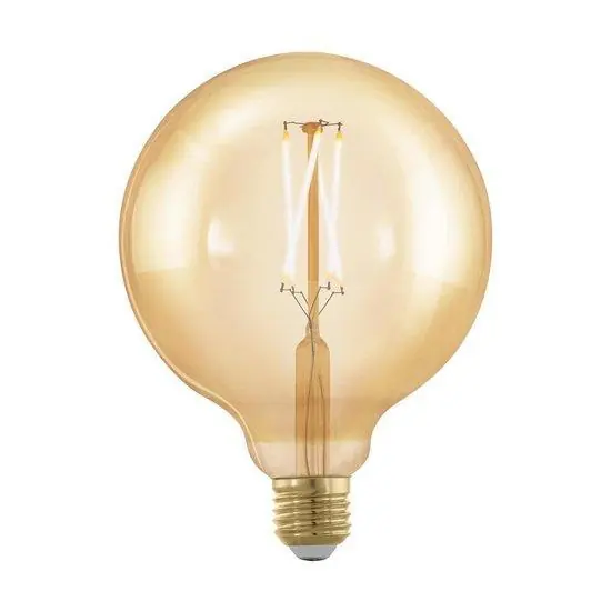 EGLO LED E27 G125 4W AMBER 2200K 3X STEPDIMM.