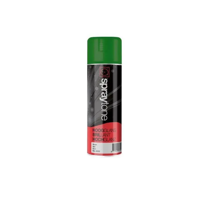 Spraytone Hoogglans binnen/buiten groen 400 ml.