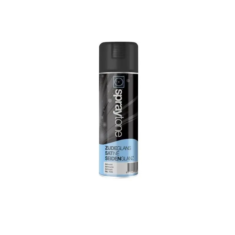 Spraytone Zijdeglans binnen/buiten antraciet 400 ml