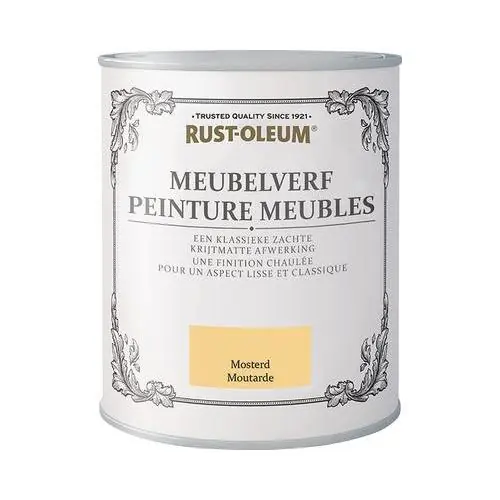 Rust-Oleum Chalky Finish meubelverf mosterd 125 ml.