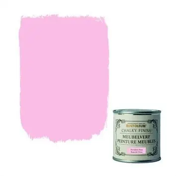 Rust-Oleum Chalky Finish meubelverf Porselein Roze 125 ml.