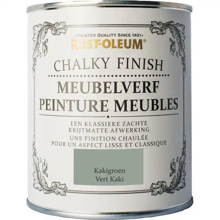 Rust-Oleum Chalky Finish meubelverf kakigroen 750 ml.