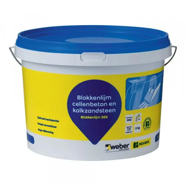 Beamix Blokkenlijm 365 5 kg.