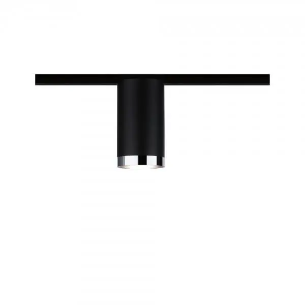 Paulmann URail Spot Tube max 10W GU10 zwart mat/chroom 230V