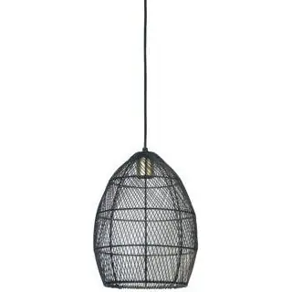 Light & Living hanglamp Meya zwart