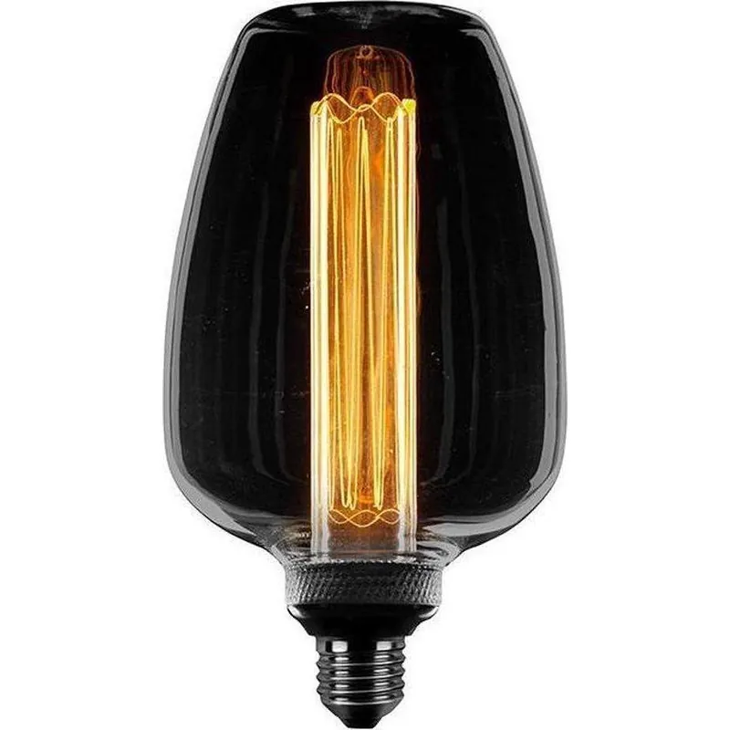 Deco led kooldraad 43S 11x20cm 1w/2.5w/5w 3 standen E27 1800k smoke glas scene switch 40-100-200l 3 stappen dimbaar