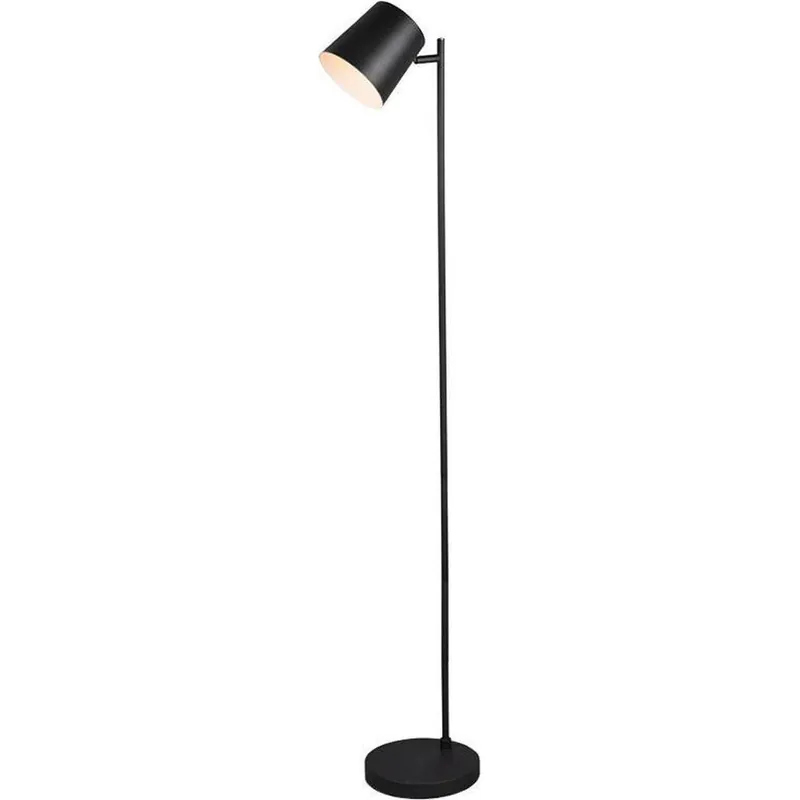 Reality vloerlamp Blake oplaadbaar mat zwart
