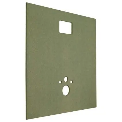 Toiletplaat hydro 123x120cm 18mm