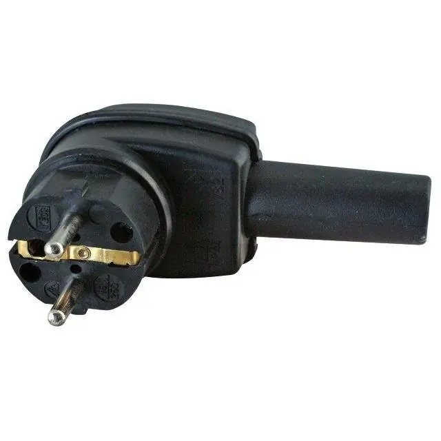 Stekker rubber haaks