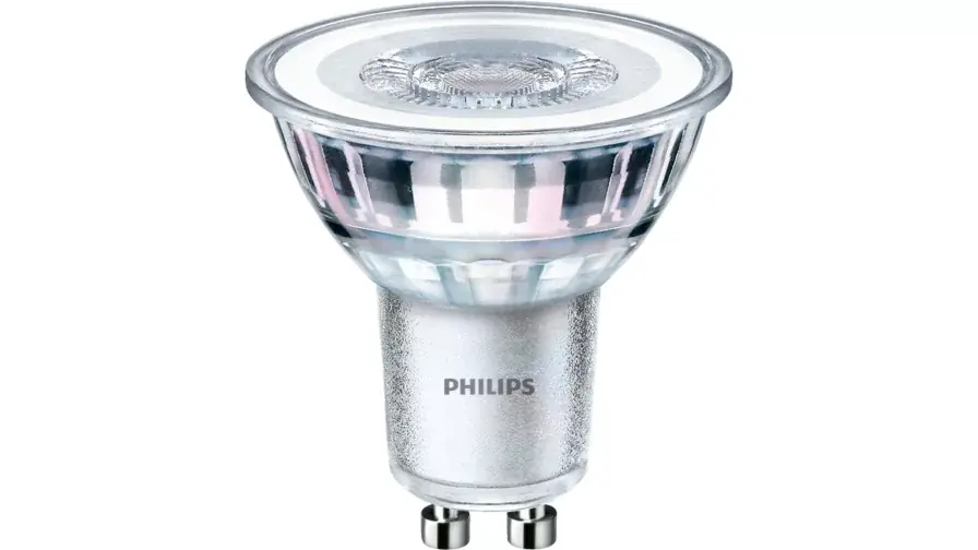 Philips LED spot GU10 3,5W (35W) warm wit - 2 stuks
