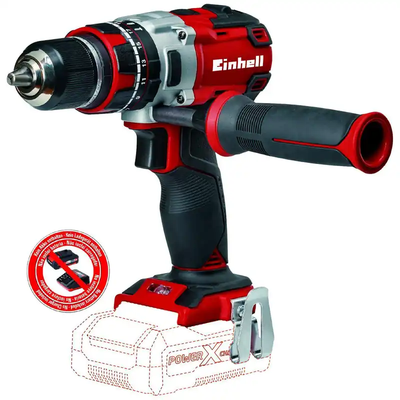 VLP Einhell Klopboor-/Schroefmachine koolborstelloos Power X-Change TE-CD 18-2 Li-I Solo accu