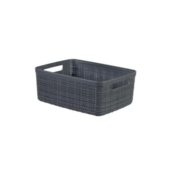 Curver Jute mandje S 5 liter donkergrijs