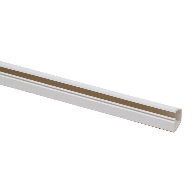 Kopp kabelgoot 13x12,5mm zelfklevend wit 2 meter