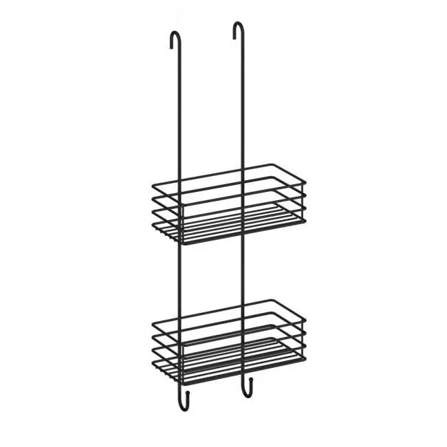 Smedbo BB douchedraadkorf dubbel BB1210 zwart