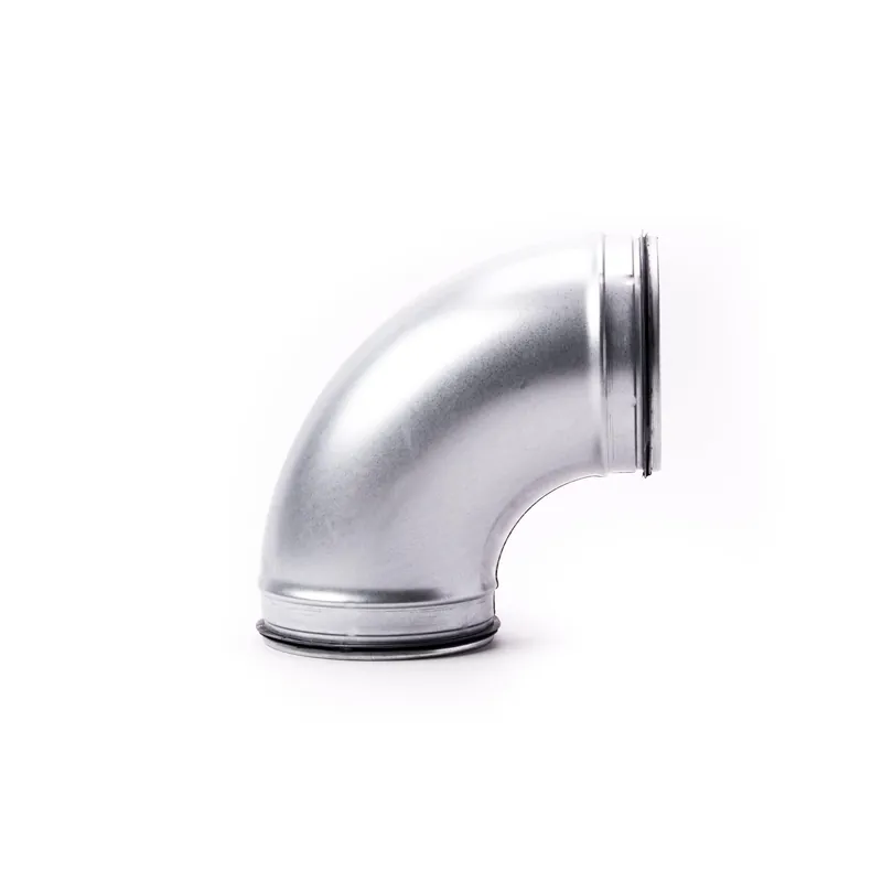 Safe gladde bocht 125mm 90 2 mtr.