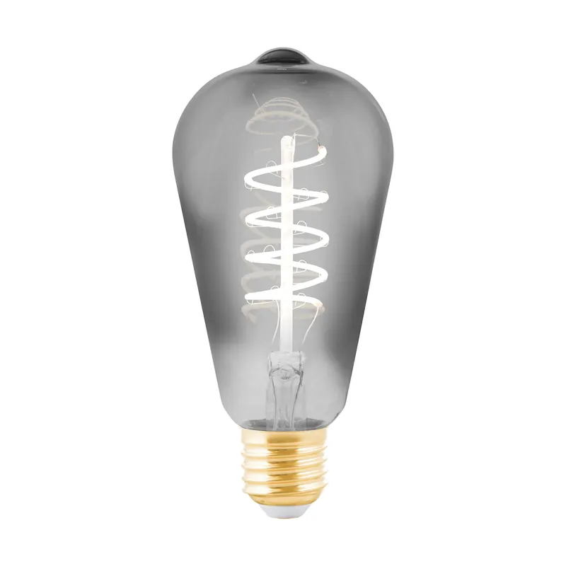 Eglo lichtbron LED spiraal ST64 100lm dimbaar smoke