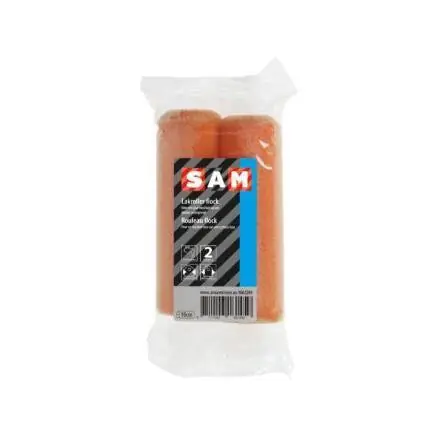 SAM Flock lakroller acryl 10cm – 2 stuks