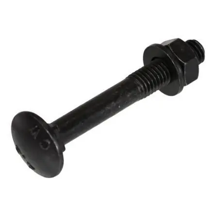 BlackLine slotbout + moer + sluitring HCP zwart M6x40 (5)