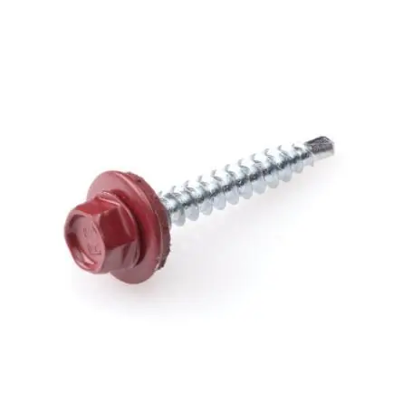 Dak & Gevel profielplaatschroef VZ zwart RAL9005 4.9x35 (200)