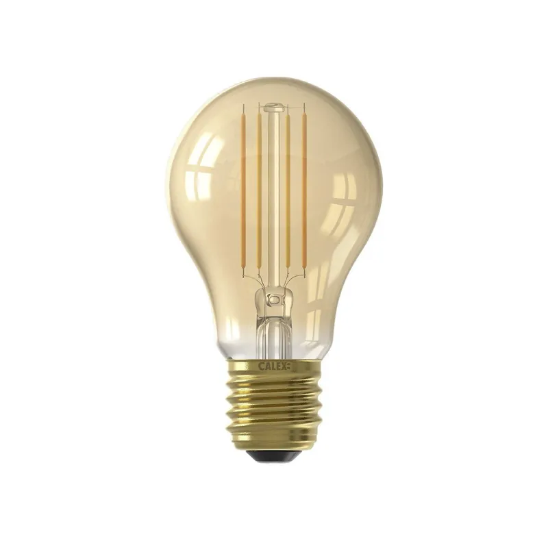 CALEX Smart LED Filament Gold GLS-lamp A60 E27 220-240V 7W 806lm 1800-3000K