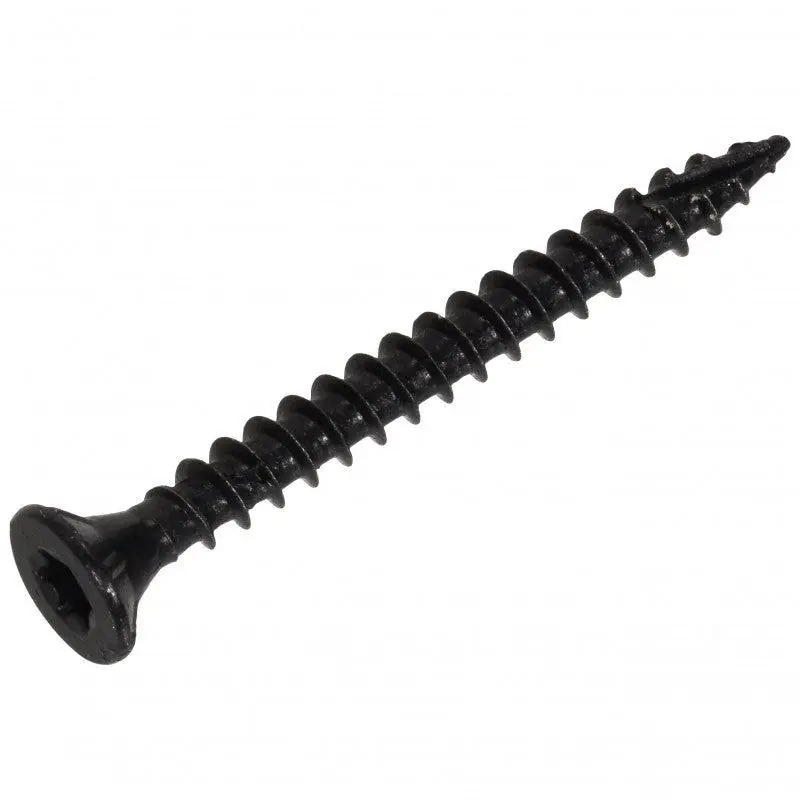BlackLine spaanplaatschroef HCP zwart PK TX-20 + snijpunt 4.0x70/42 (20)