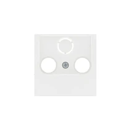 Berker S1 coaxplaat wit