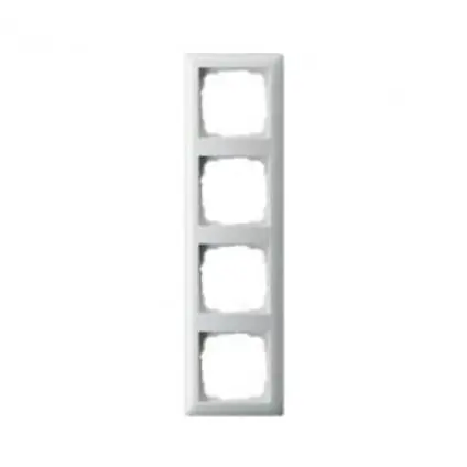Gira ST55 4-voudig raam wit