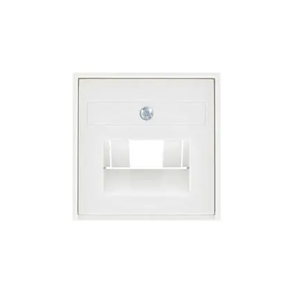 Gira ST55 modulair afdekplaat wit