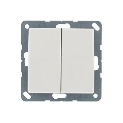 Jung AS500 inbouw schakelaar serie creme