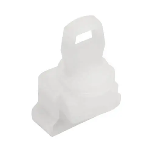 Intensions eindkapje PLUS rail wit 5pp (2 stuks)