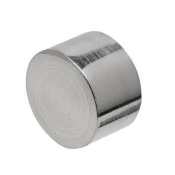 Intensions knop Cap RVS-look 28mm 5pp (2 stuks)