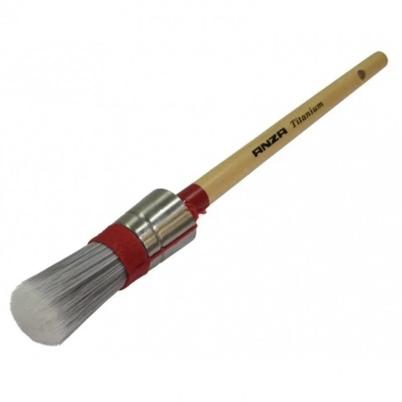 Anza Titanium ronde kwast maat 18
