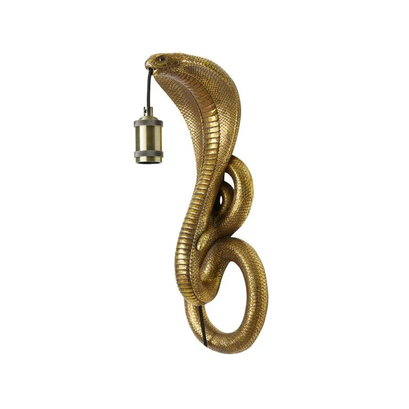 Light & Living wandlamp Snake brons