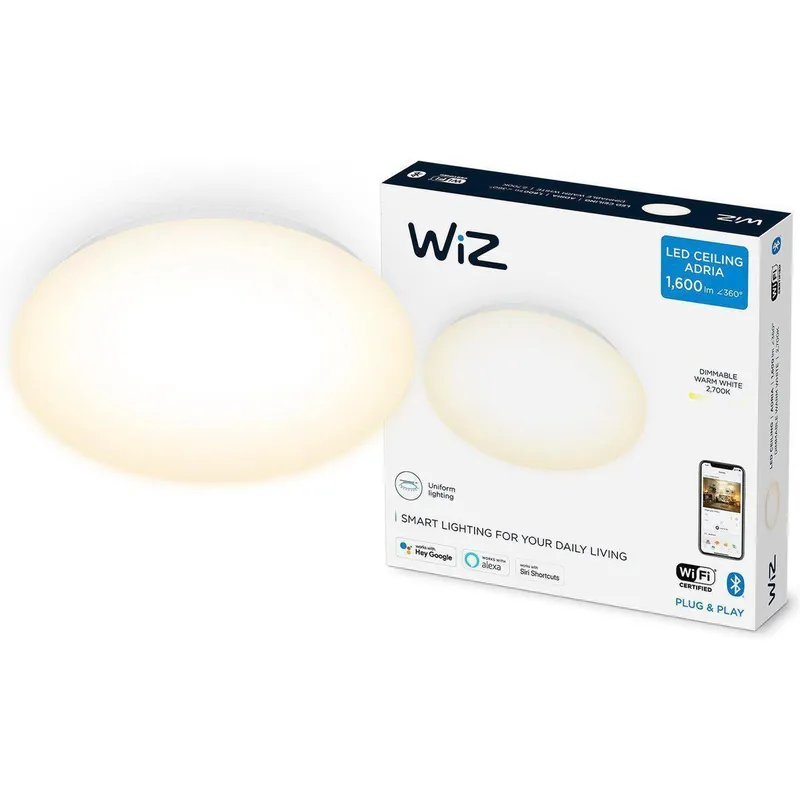 WIZ Adria Ceiling 17W RD 2700K Dim