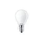 Philips LED kogellamp mat E14 3,4W (40W) warm wit dimbaar