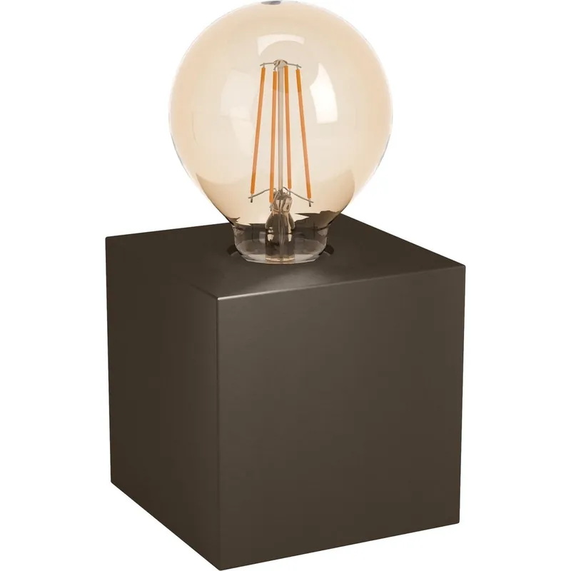 EGLO Prestwick 2 tafellamp E27 zwart
