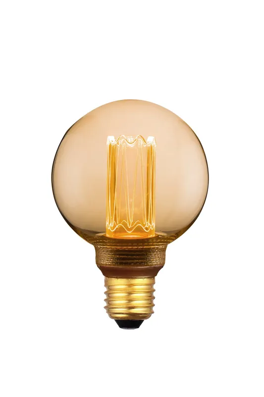 Eglo LED lichtbron E27 4,3W G80 amber dimbaar