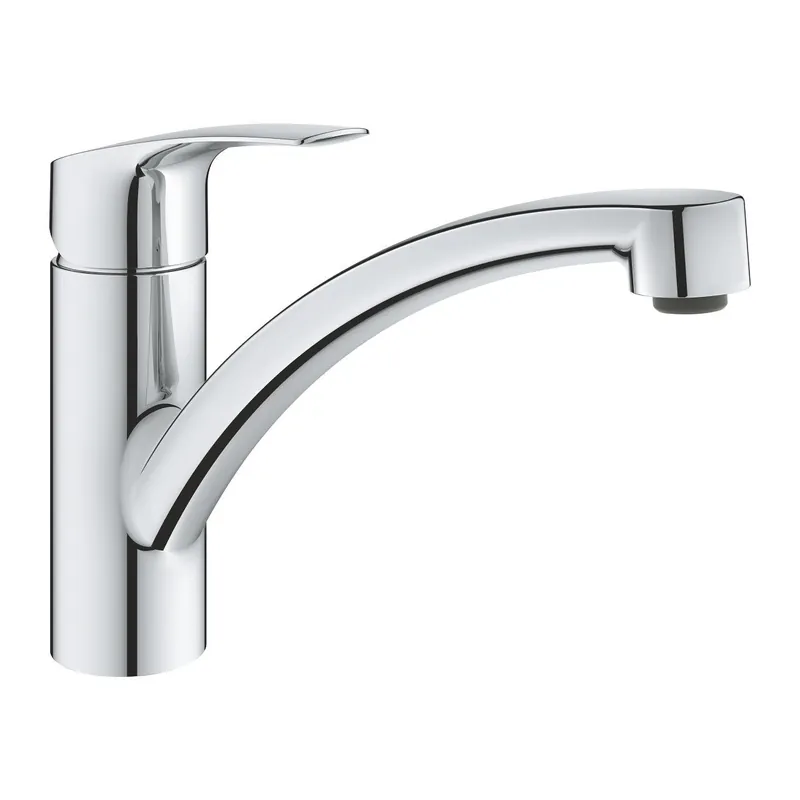 Grohe Eurosmart keukenmengkraan lage uitloop chroom