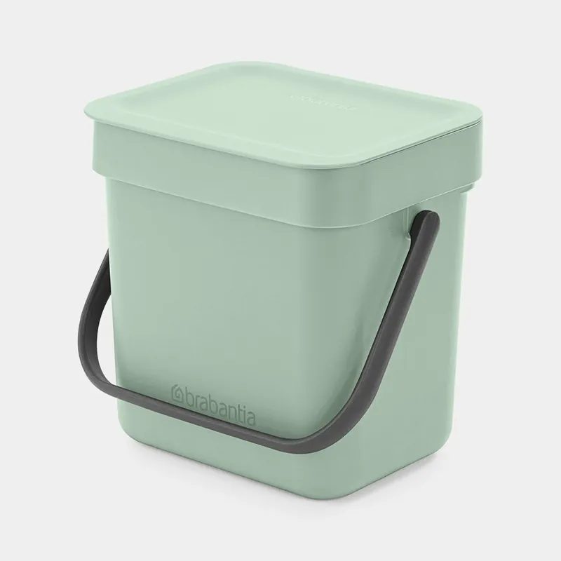 Brabantia Sort & Go afvalbakje 3 liter Jade Green