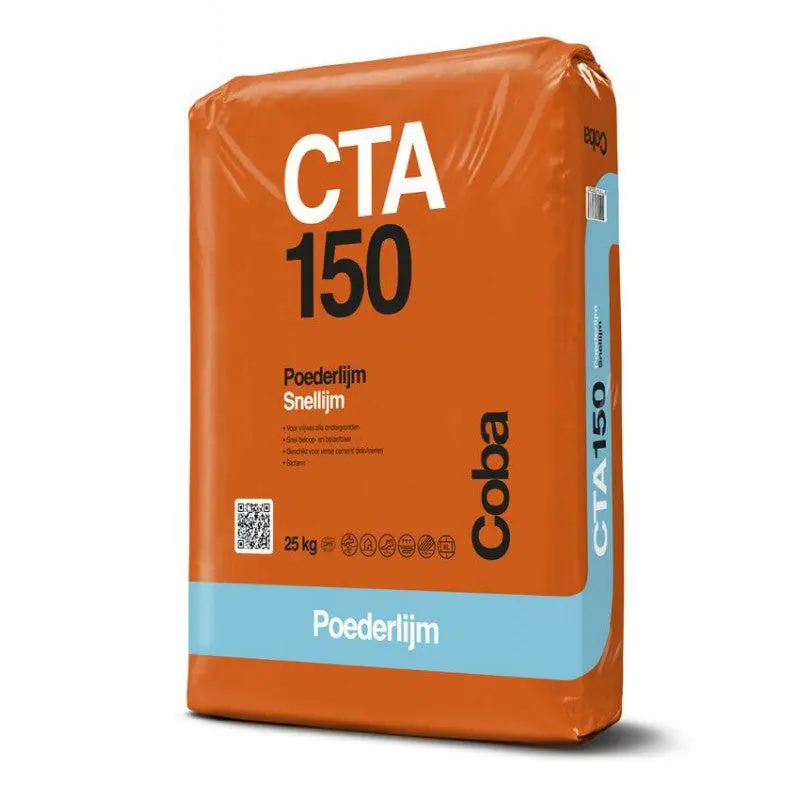 Coba CTA150 poederlijm snellijm grijs 25kg