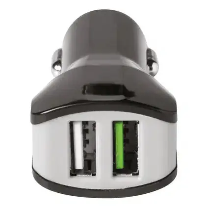 Celly auto lader 3.4a 2 USB zwart
