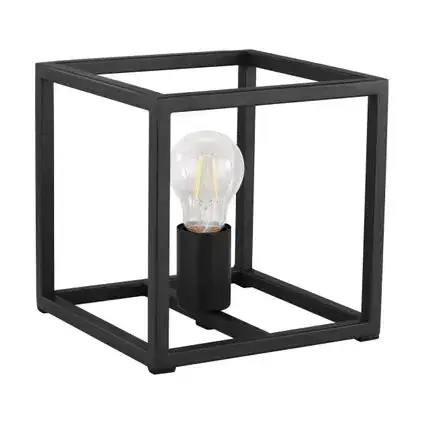 Eglo Blackcrown tafellamp 1xE27 zwart