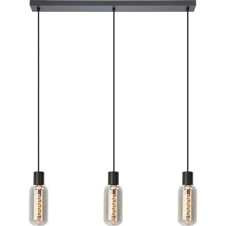Eglo hanglamp Maione 3xE27 zwart