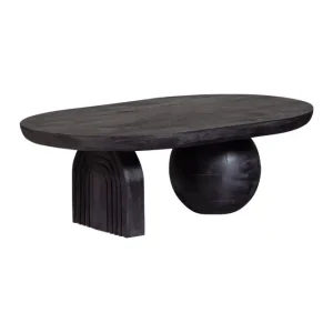 WOOOD Steppe salontafel mango hout zwart